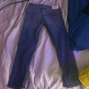 True Religion Lizzy Capri Jeans